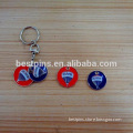 hot-air balloon company promotional gifts shopping coin key rings